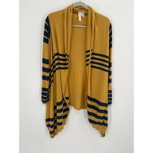 Matilda Jane Paint by Numbers Open Front Cardigan Women's Size Small